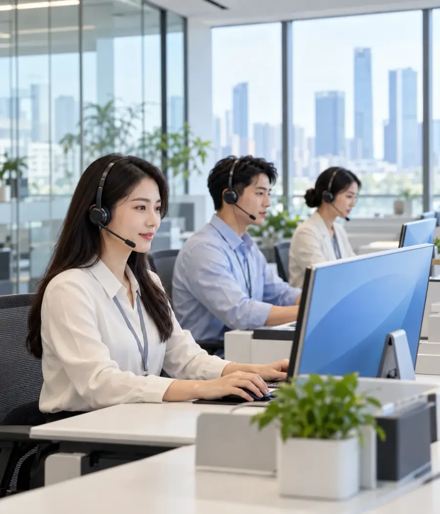 个人客户服务场景示意